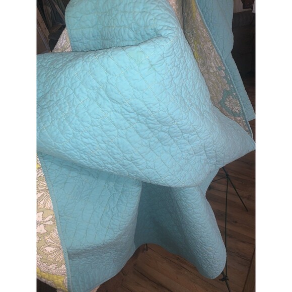 Echo Design 3 piece quilt queenComforter  Sham Set - Picture 14 of 16